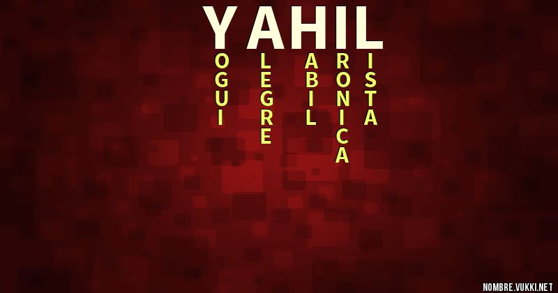 Acróstico yahil