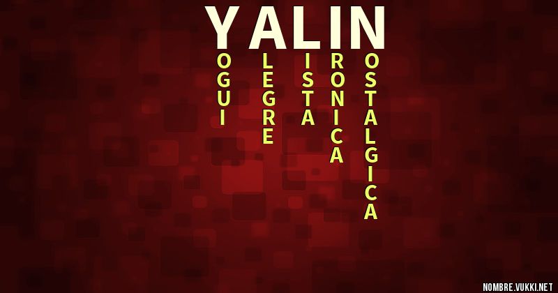 Acróstico yalin