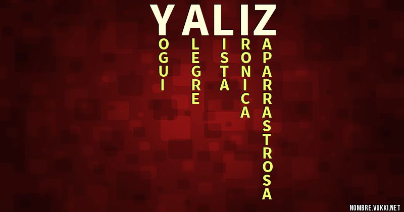 Acróstico yaliz