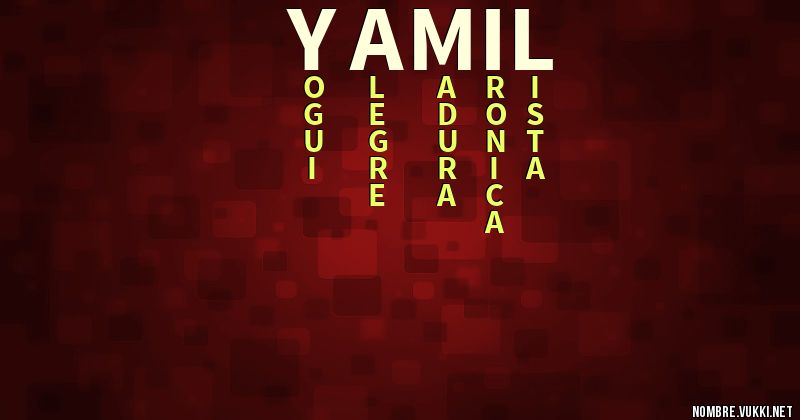 Acróstico yamil