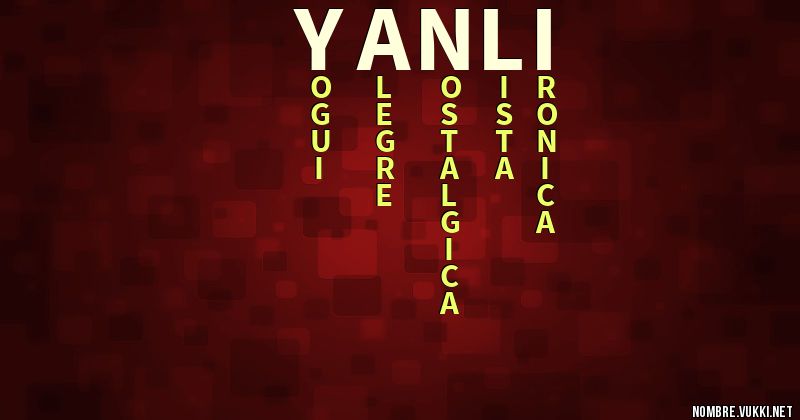 Acróstico yanli