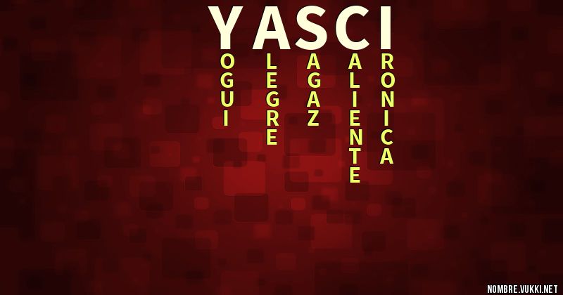 Acróstico yasci