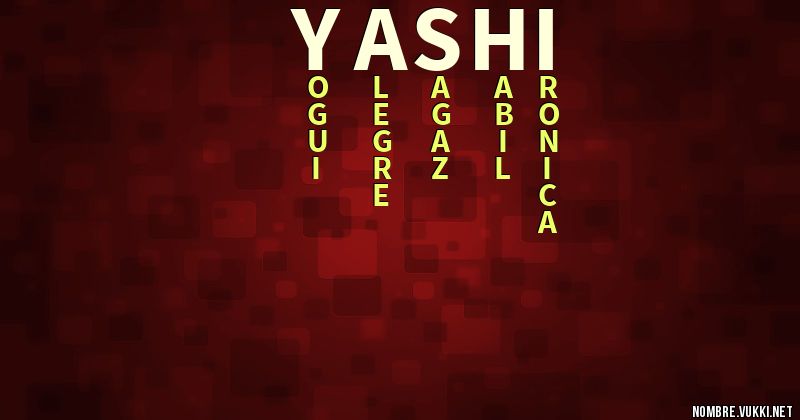 Acróstico yashi