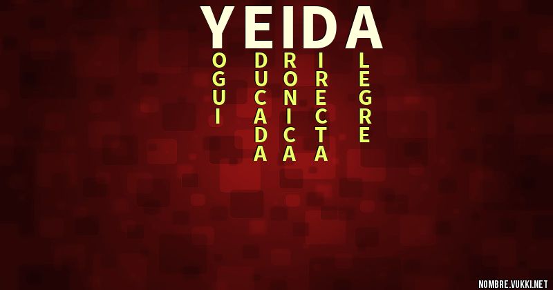 Acróstico yeida