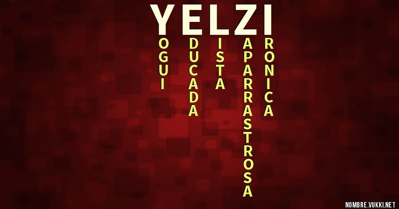 Acróstico yelzi