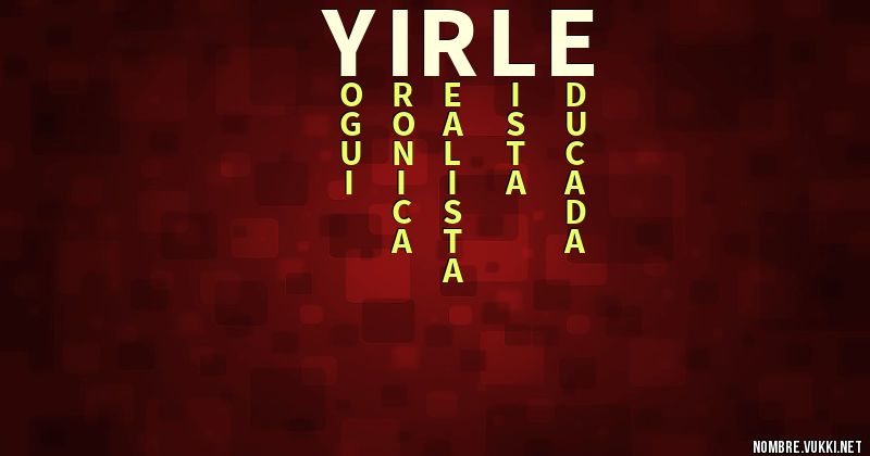Acróstico yirle