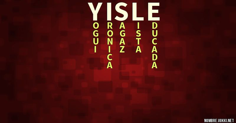 Acróstico yisle