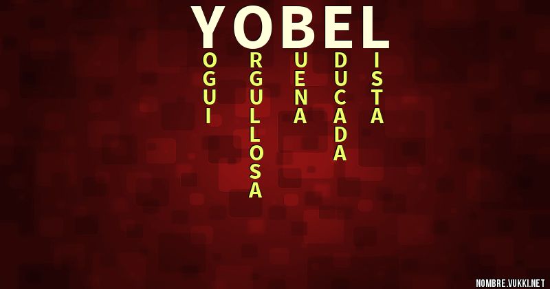 Acróstico yobel
