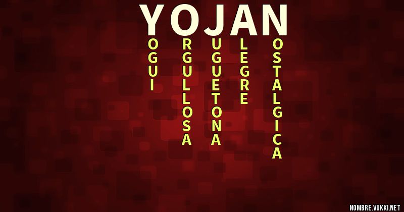 Acróstico yojan