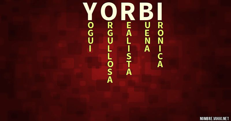 Acróstico yorbi