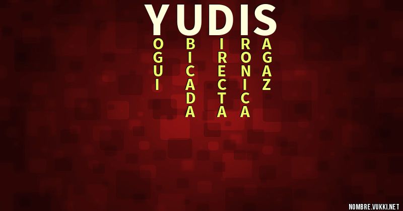 Acróstico yudis