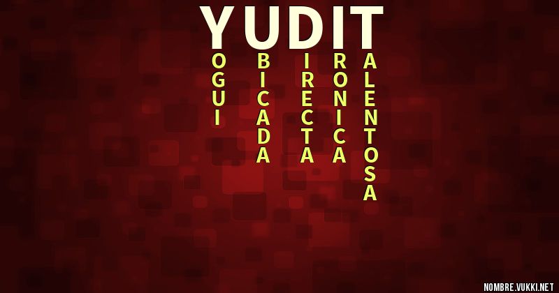 Acróstico yudit