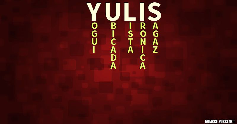 Acróstico yulis