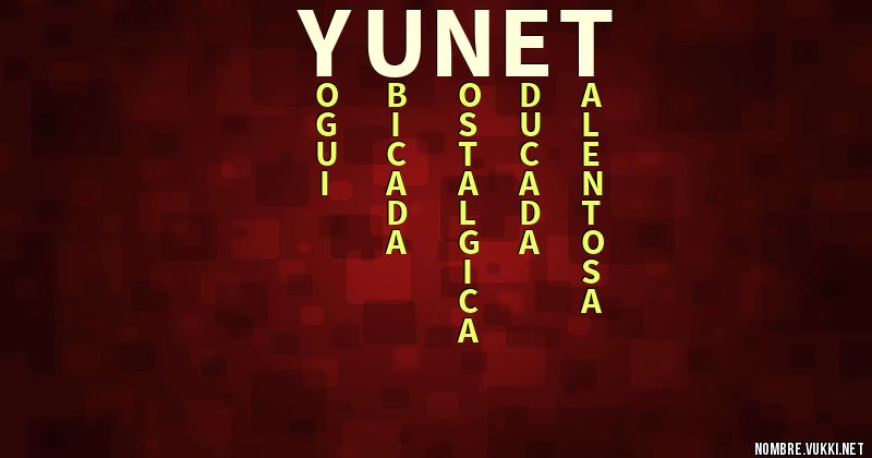 Acróstico yunet