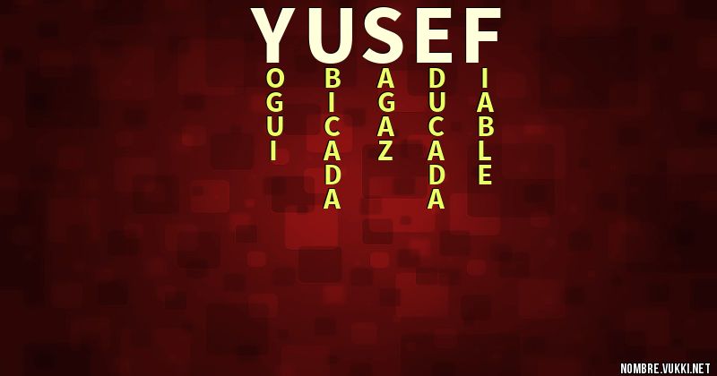 Acróstico yusef