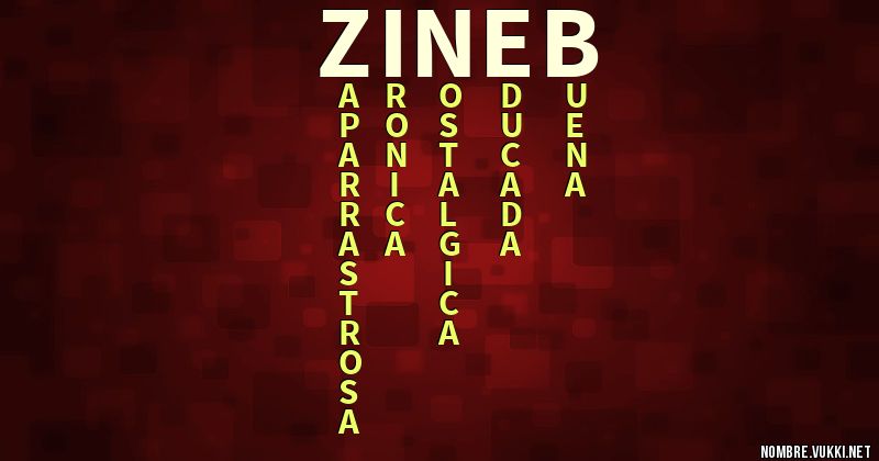 Acróstico zineb