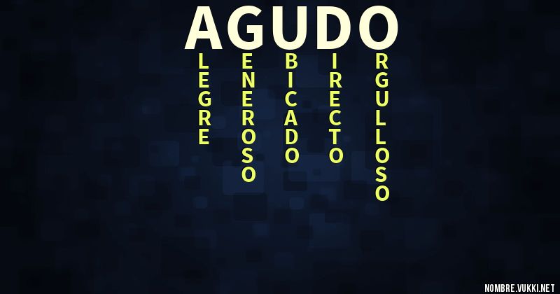 Acróstico agudo