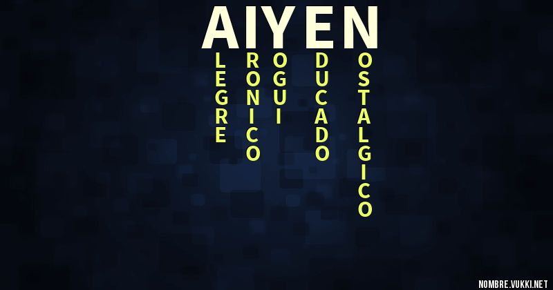 Acróstico aiyen