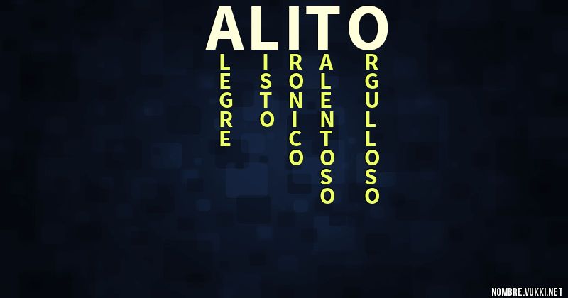 Acróstico alito