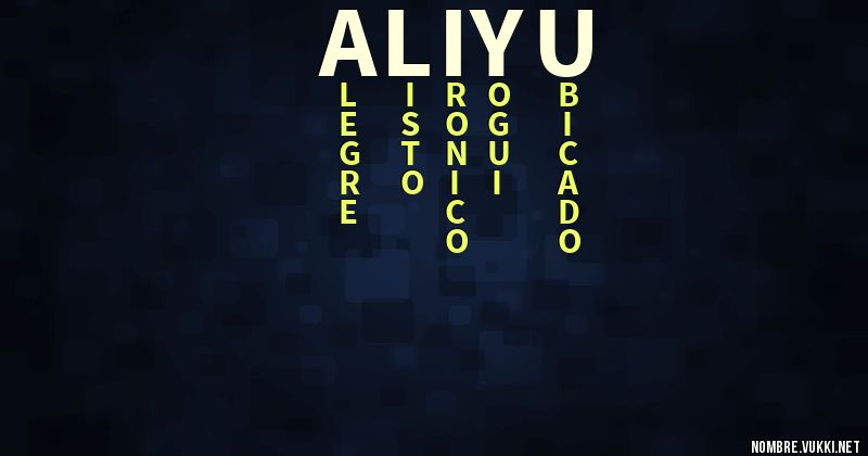 Acróstico aliyu