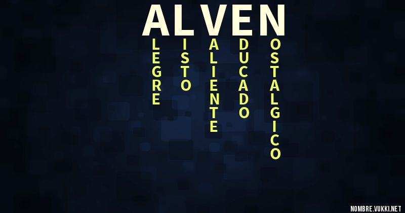 Acróstico alven