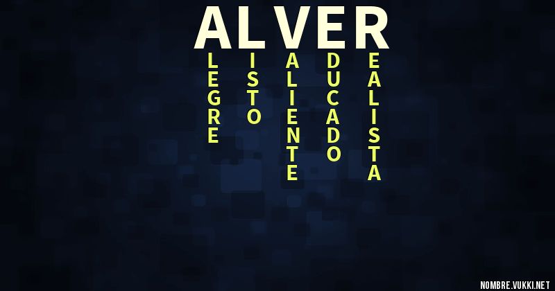 Acróstico alver