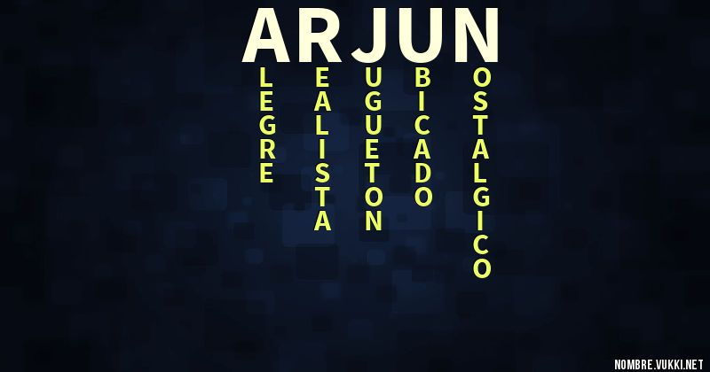 Acróstico arjun