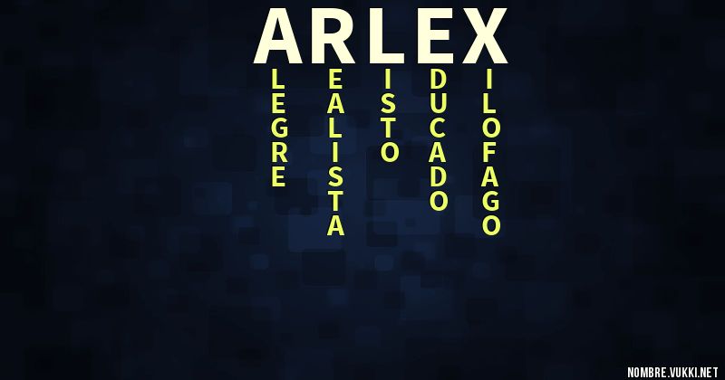 Acróstico arlex