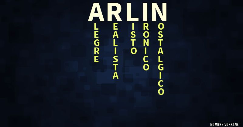 Acróstico arlin