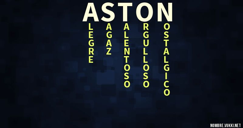 Acróstico astón