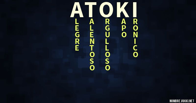 Acróstico atoki