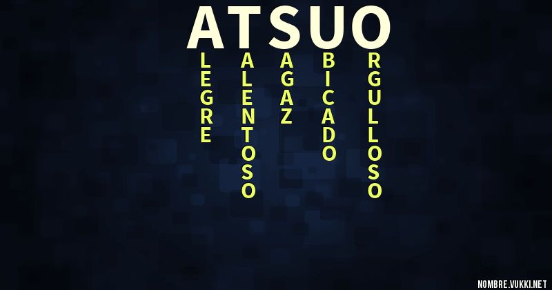 Acróstico atsuo