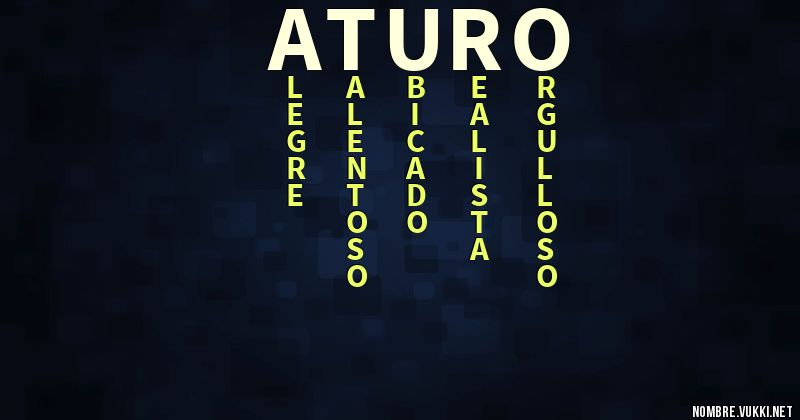 Acróstico aturo