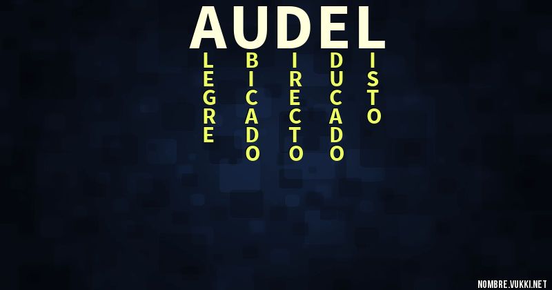 Acróstico audel