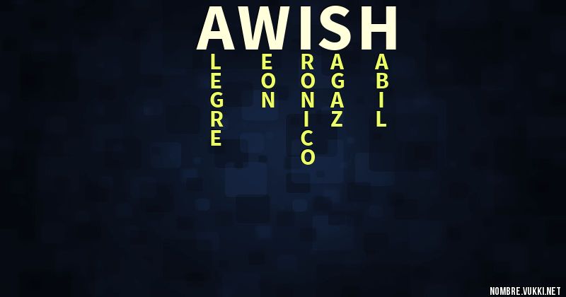 Acróstico awish