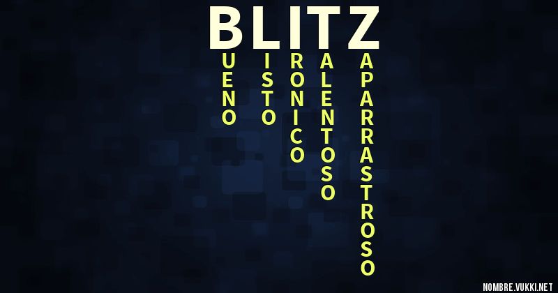 Acróstico blitz