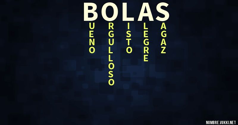 Acróstico bolas