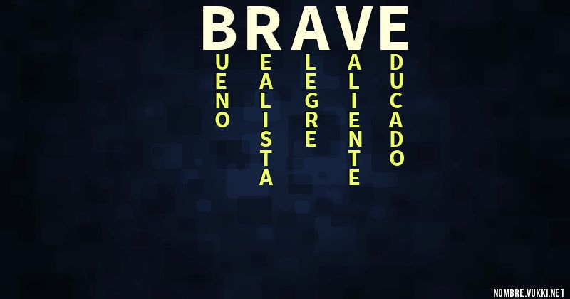 Acróstico brave