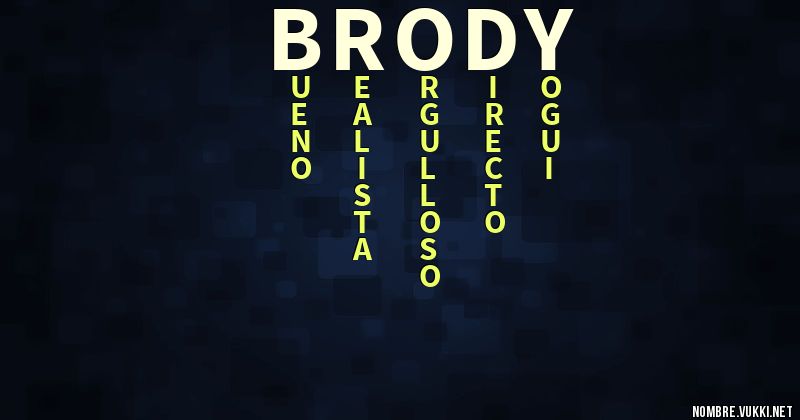 Acróstico brody