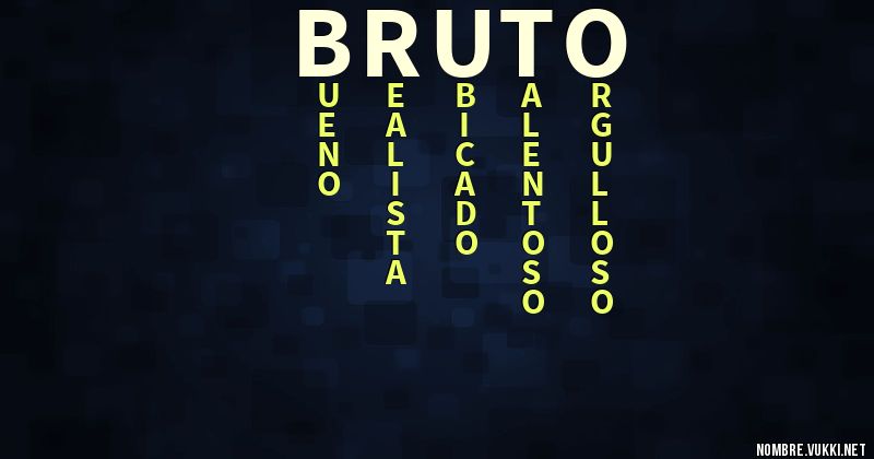 Acróstico bruto