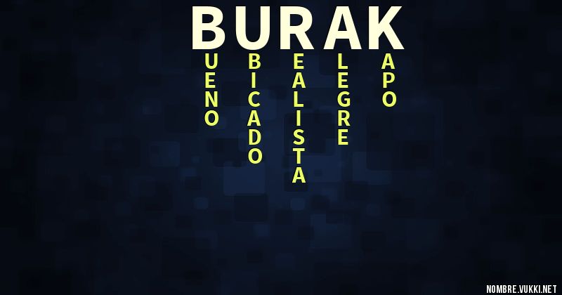Acróstico burak