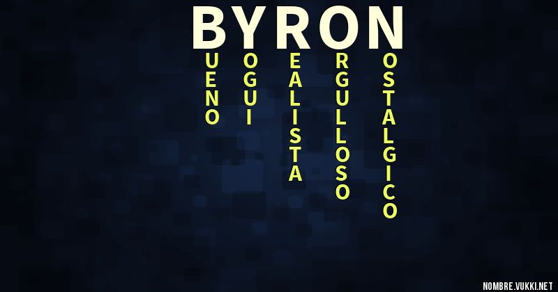 Acróstico byron