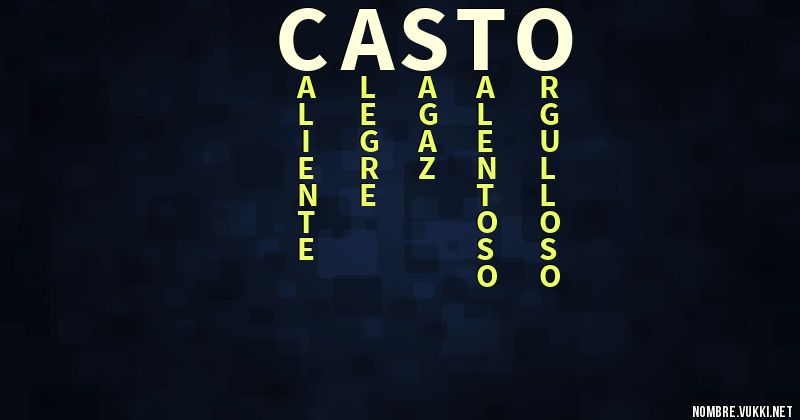 Acróstico casto