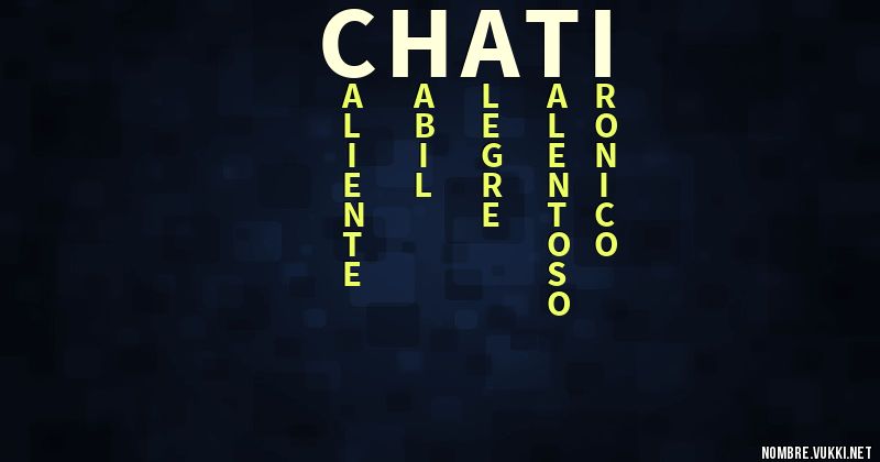 Acróstico chati