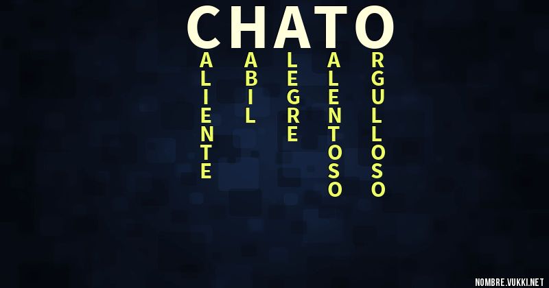 Acróstico chato