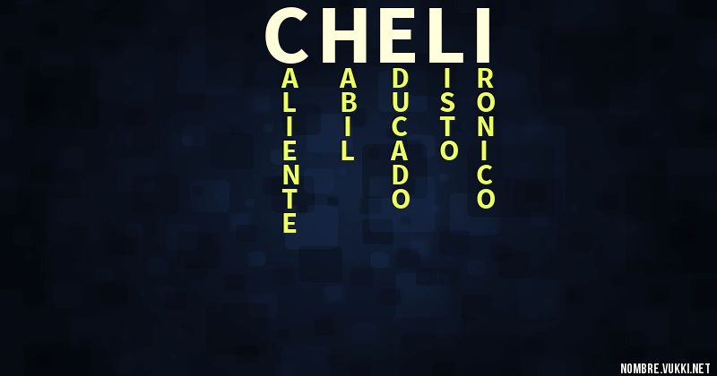 Acróstico cheli