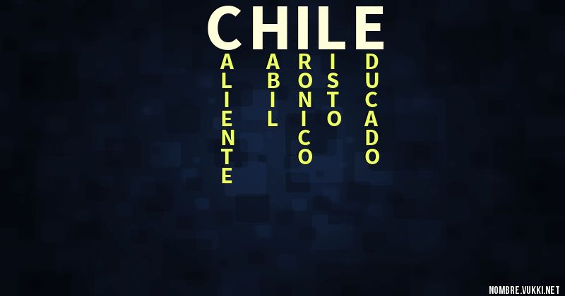 Acróstico chile