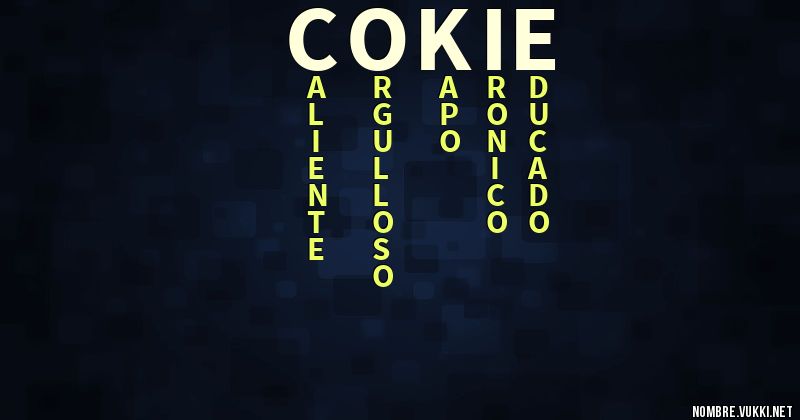 Acróstico cokie