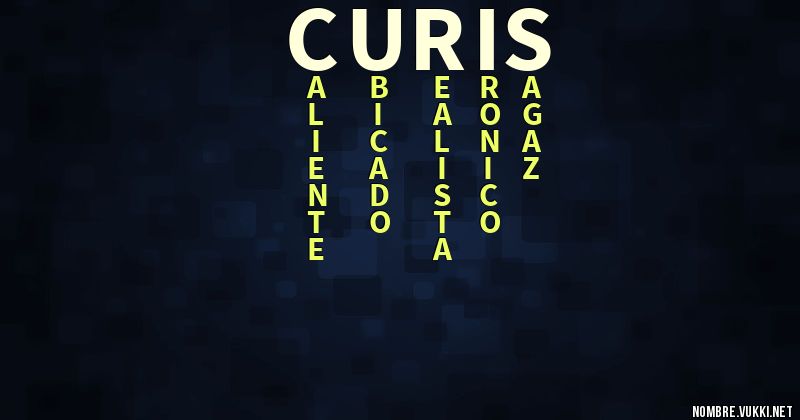 Acróstico curis