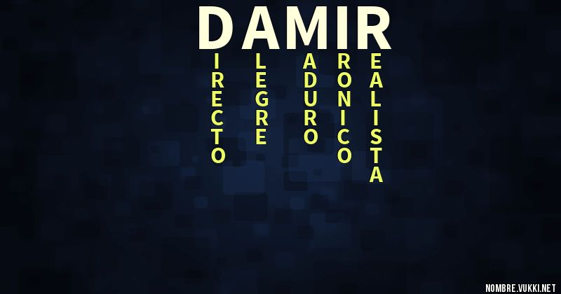 Acróstico damir